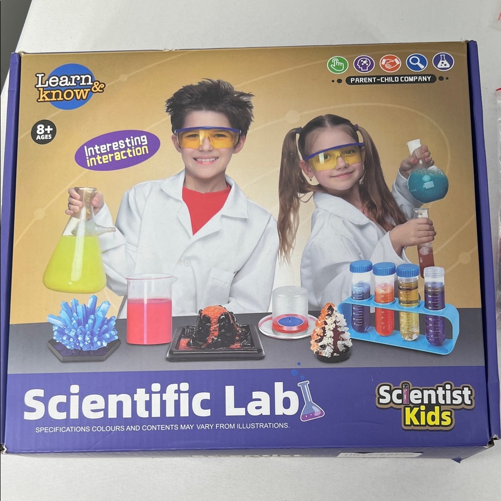 Scientific Lab Play set ages 8+ STEM Science Exploration Educational Learning